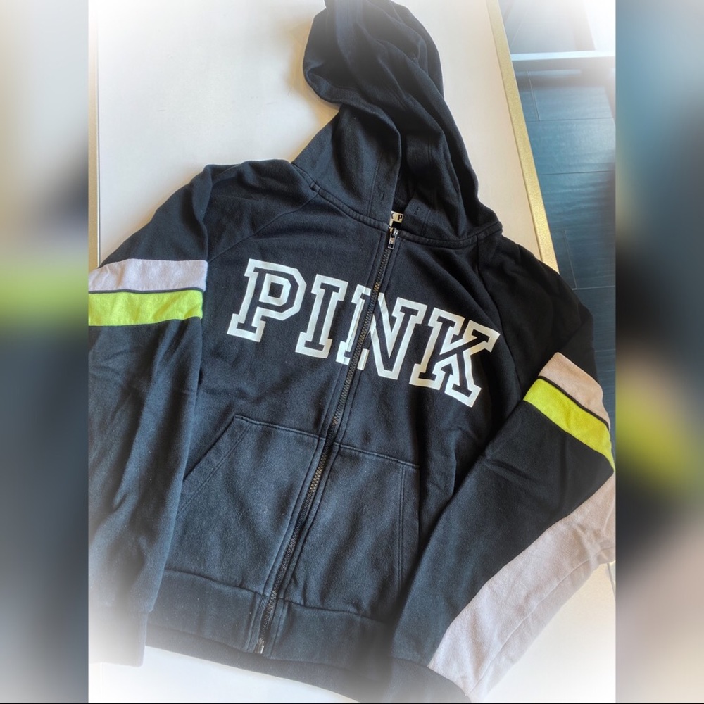 Pink Zip-up hoodie